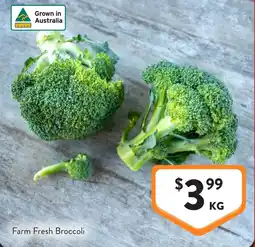 Foodworks Farm fresh broccoli offer