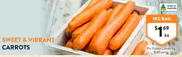 Foodworks Pre-packed carrots offer
