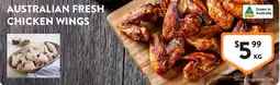 Foodworks Australian fresh chicken wings offer