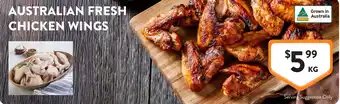 Foodworks Australian fresh chicken wings offer