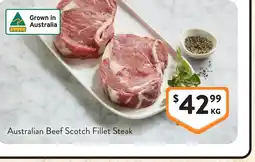 Foodworks Australian beef scotch fillet steak offer