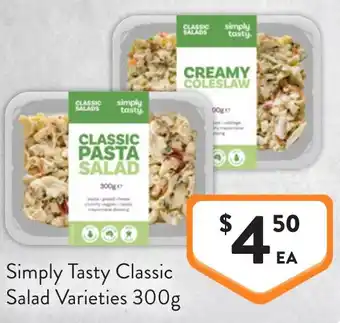 Foodworks Simply tasty classic salad varieties offer