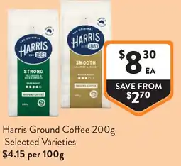 Foodworks Harris ground coffee offer