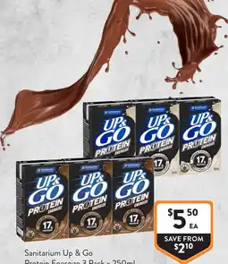Foodworks Sanitarium Up & Go Protein Energize offer
