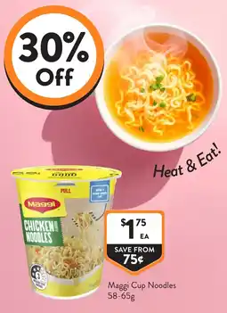 Foodworks Maggi Cup Noodles offer