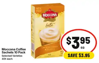 Moccona Coffee Sachets