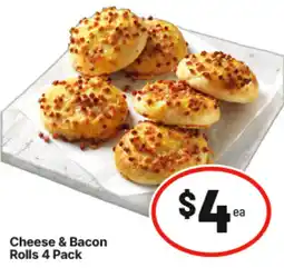 IGA Cheese & Bacon Rolls offer