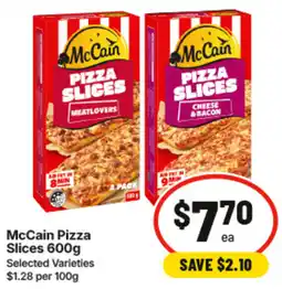 IGA McCain Pizza Slices offer