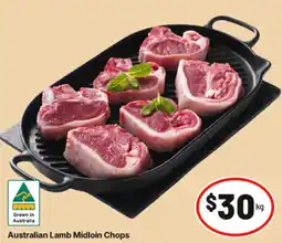 IGA Australian Lamb Midloin Chops offer