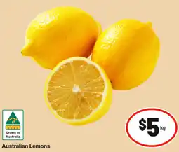 IGA Australian Lemons offer