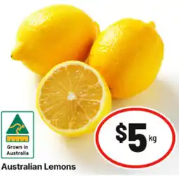 IGA Australian Lemons offer