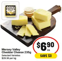 IGA Mersey Valley Cheddar Cheese offer