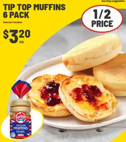 IGA Tip top muffins offer