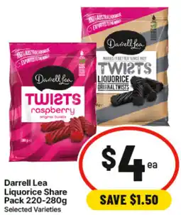 IGA Darrell Lea Liquorice Share Pack offer