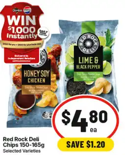 IGA Red Rock Deli Chips offer