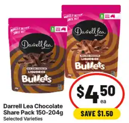 IGA Darrell Lea Chocolate Share Pack offer
