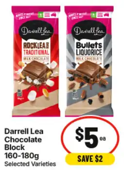 IGA Darrell Lea Chocolate Block offer