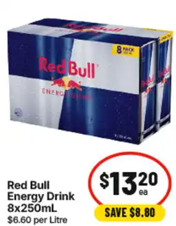 IGA Red bull energy drink offer
