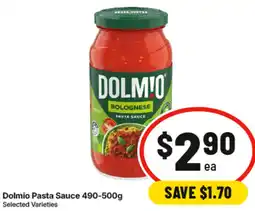 IGA Dolmio Pasta Sauce offer