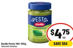IGA Barilla Pesto offer