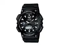Bevilles Jewellery Casio Mens Tough Solar Black Watch AQS810W-1A offer
