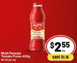 IGA Mutti Passata Tomato Purée offer