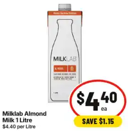 IGA Milklab Almond Milk offer