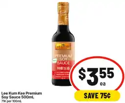 IGA Lee kum kee premium soy sauce offer