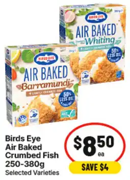 IGA Birds Eye Air Baked Crumbed Fish offer