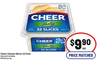 IGA Cheer Cheese Slices offer