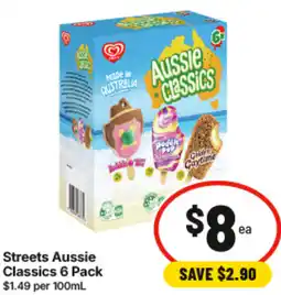 IGA Streets Aussie Classics offer