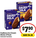 IGA Cadbury Ice Cream Sticks offer