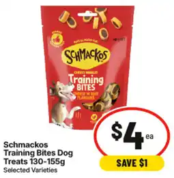 IGA Schmackos Training Bites Dog Treats offer