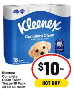 IGA Kleenex Complete Clean Toilet Tissue offer