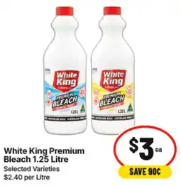 IGA White King Premium Bleach offer