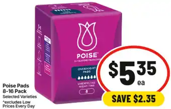 IGA Poise Pads offer