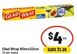 IGA Glad Wrap offer