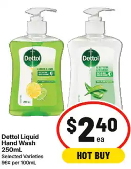 IGA Dettol liquid hand wash offer