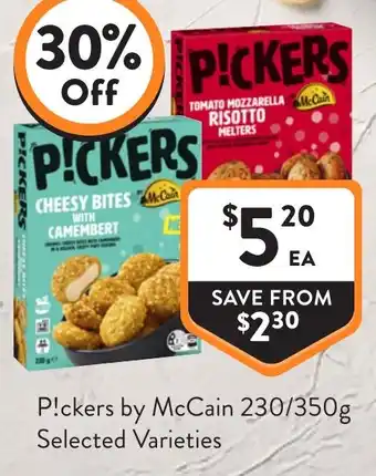 Foodworks P!ckers by McCain offer