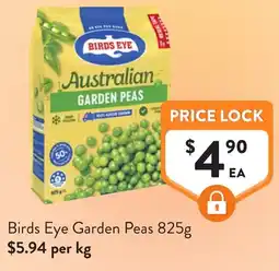 Foodworks Birds Eye Garden Peas offer