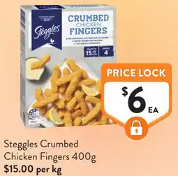 Foodworks Steggles Crumbed Chicken Fingers offer