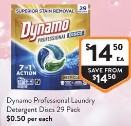 Foodworks Dynamo Professional Laundry Detergent Discs offer