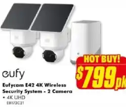 The Good Guys Eufycam E42 4K Wireless Security System 2 Camera offer