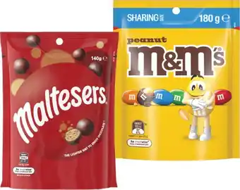 Coles M&M's, Maltesers or Pods 120g-180g offer