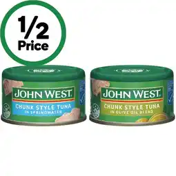 Woolworths John West Tuna offer