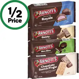 Woolworths Arnott’s Chocolate Coated Biscuits offer