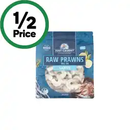 Woolworths Just Caught Raw Prawns From the Seafood Freezer offer