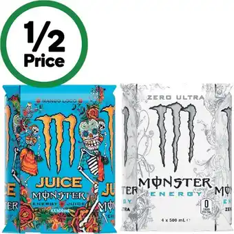 Woolworths Monster Energy Drink offer