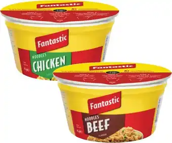 Coles Fantastic Instant Noodle Bowl offer