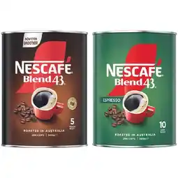 Woolworths Nescafé Blend 43 Coffee offer